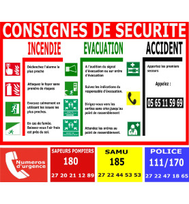 Consigne De Sécurité